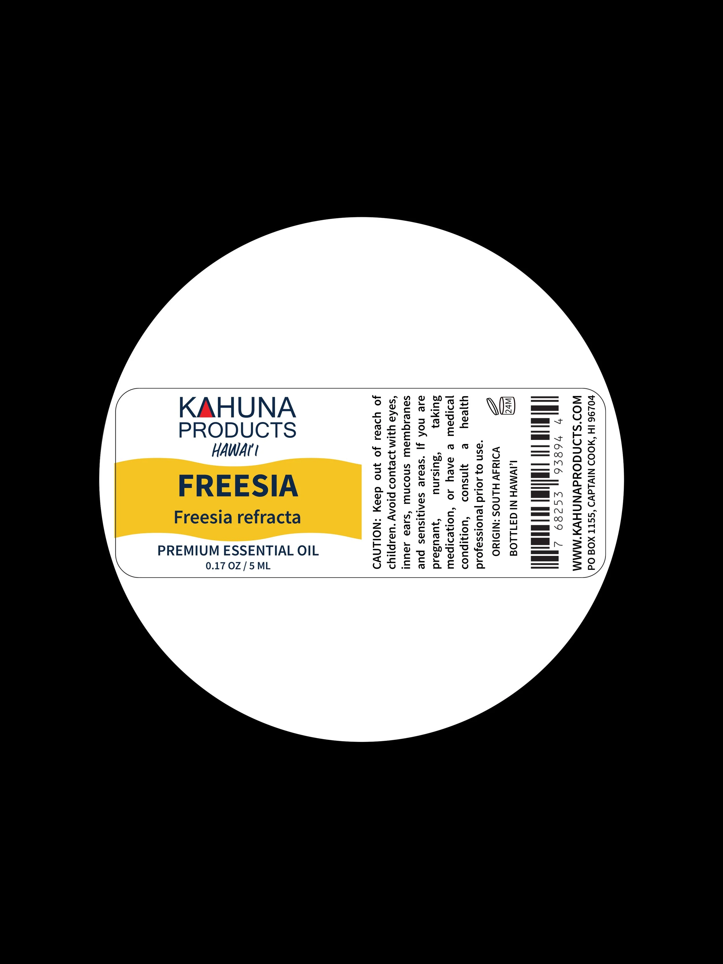 FREESIA ESSENTIAL OIL — Kahuna Products Hawai'i